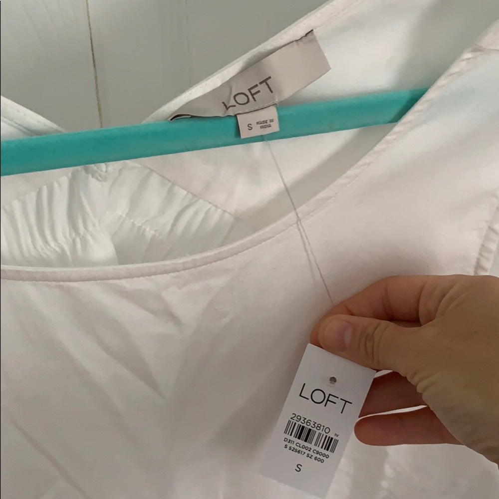 Loft white shirted back shell - Picture 6 of 6